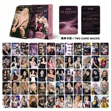 92张K-POP BLACK P1NK -<DEADLINE>/-<BOMB>新专辑照片卡套装，包含JENNIE、LISA、ROSE、JISOO/Yunah、Minju、Moka、Wonhee、Iroha。附赠日记贴纸和LOMO卡。专辑主题收藏套装，是装饰粉丝相册的完美之选。双面高清印刷。92张套装（60张卡片+32张小贴纸）。 - ILLIT小卡 - 查看 5