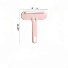 2-In-1 Dual-Effect Hair Removal Design, Electrostatic Adsorption To Remove Lint, Does Not Damage Fabric, One-Button Cleaning Lint And Hair Removal Tool - Hồng - Xem 2