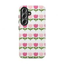 Spring Pink Tulips Floral Protective Case - 1 Piece Of Picture Color - View 5