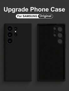 VRNOEI Ốp lưng điện thoại từ tính chính hãng tương thích với Samsung Galaxy S26, S24, S23, S22, S21, S25 Ultra Plus, ốp bảo vệ mềm, sạc không dây từ tính, vỏ TPU mềm chống sốc - màu đen - Xem 23