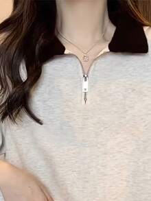 Women Tops - Light Grey - View 4