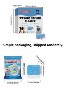 24-Pack | Laundry Cleaning Tablets | Powerful Scale Removal For Washing Machines | Dishwasher Cleaner For Drum/Wheel Washers | No Residue | Essential For Home Cleaning - Solid State - View 11