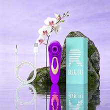 RUIJU Rose Sucking Vibrator Adult Product Sex Toy For Woman -Pulse Pure Sucker Clitoral Vibrator With 5 * 5 Suction, Clitoris Nipple Massager Sexual Toys For Women Female Couples Pleasure Vibrator For Women Sex Toy - 顏色8 - 查看 10