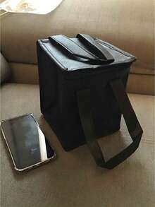 Minimalist Fashionable Portable Foldable Insulated Bag - Cooler Bag, Lunch Bag And Food Container, Suitable For Home, Kitchen, Outdoor And Camping (Non-Food Contact Grade) - View 6
