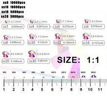 1000/500顆樹脂平底水鑽，黃水晶 AB 色平底果凍樹脂水鑽，適用於杯子、瓶子、玻璃器皿、手工裝飾，大宗閃亮鑽石石，DIY - 樹脂鑽 - 查看 2