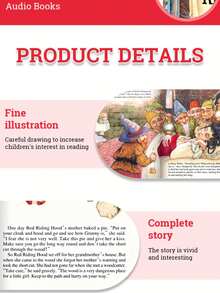1 Box Set Of 8 Children's English Grimm's Fairy Tale Story Books, Ideal Gift Choice With 8 Different Classic Fairy Tale Story Books - Multicolor - View 5