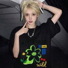 Women T-Shirts - Black - View 9