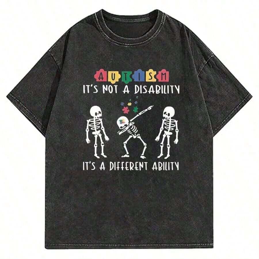 Retro 100% Cotton T-Shirt For Men And Mature Women, Harajuku Style, Short Sleeve, With The Phrase 'I Am Fernando Alonso' - 黑色 32 - 查看 1
