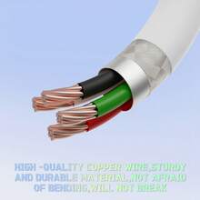 ATTACK SHARK C01 ULTRA RGB Coiled Cable USB-C To A Spiral Gaming Cable For Mechanical Keyboard - View 8