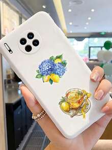 50pcs Lemon Theme Decorative Transparent Stickers For Laptop, Luggage, Planner DIY Decoration - A - View 3