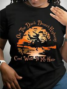 Women T-Shirts - Black - View 10