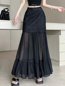 Women Skirts - Black - View 8