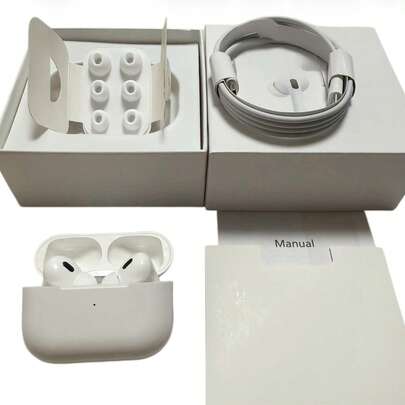 Pro Air Premium True Wireless Earbuds With Advanced Noise Cancellation, Immersive Spatial Sound, Adaptive EQ, Built-In Heart Rate & Fitness Tracking, Real-Time Language Translation, Long Battery Life, Ergonomic Multi-Size Ear Tips, Compatible With IOS & Android Wireless Earbuds; Bluetooth Earbuds; Ear Buds; Headphones; Headphone; New Earbuds; Sports Earbuds; Running Headphones; Gaming Earbuds; Music Earbuds; Travel Earbuds; Gym Headphones; Gift For Men; Tech Gift