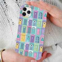 [Expédition 24h depuis l'Allemagne] Coque de téléphone Apple 17pro Max Monsters Inc Porte, Coque de téléphone Mike Wazowski et Sulley, Housse de téléphone Monsters Inc TD-0213-OANRSamsung 23 24 25 26 - 1 image couleur - Voir 5