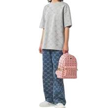 Mcm Stark Visetos Series Printed Men's Backpack MMKEAVE15PZ001 - 柔粉紅MMKEAVE15PZ001 - 查看 2