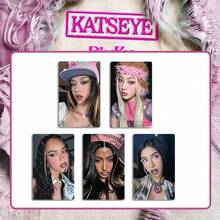 K/A/TS/EY/E <Pinky UP> MANON,SOPHIA,DANIELA,LARA,MEGAN,YOONCHAE 專輯小卡、明信片、歌曲宣傳卡系列、特別版卡片、K-Pop 收藏卡、粉絲應援品、收藏卡 - 彩色 - 查看 2