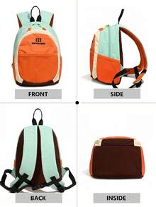 Lightweight Outdoor Backpack, Casual Travel Hiking Bag. Effectively Distributes Pressure, Not Easy To Get Tired Even When Carrying For A Long Time. Suitable For Weekend Outings, Hiking, Gym Workouts, Students Going To School, Short-Distance Travel, Cycling Trips, And More. - Multicolor - View 4