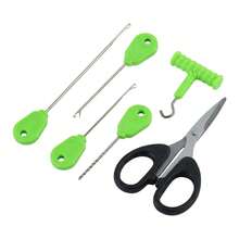1 Set Perlengkapan Pancing Ikan Mas Stainless Steel, Kail Pancing Air Tawar - MultiWarna - View 10