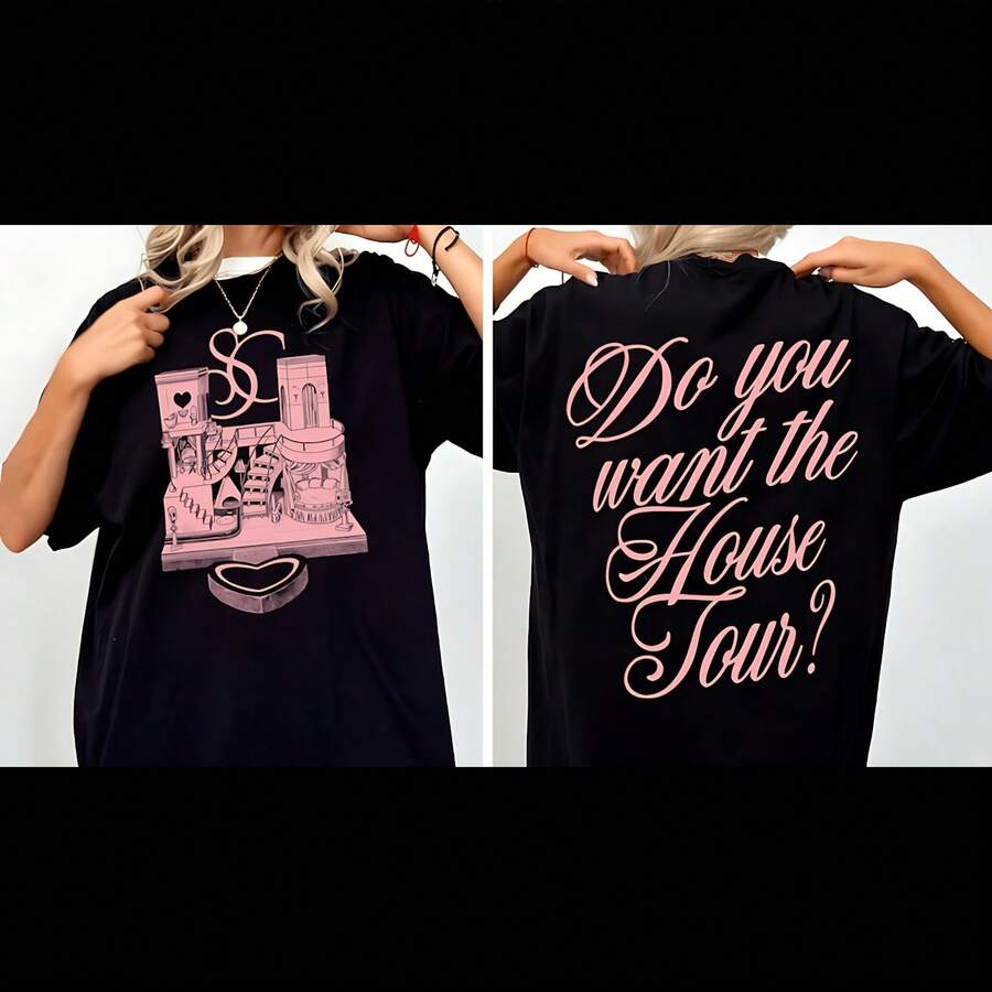 Vintage Do You Want The House Tour Shirt - Black - View 1