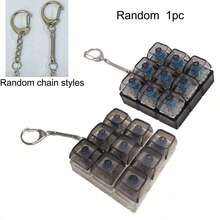 1pc Mechanical Keyboard Replacement Keycap | Keycap Collectible, Modern Style Keychain Pendant, 2-In-1 Men's Keychain, Adult Gift, New Year Gift, Suitable As Backpack Charm - Multicolor - View 10