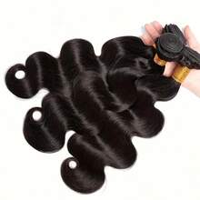 Body Wave Human Hair Bundles Body Wave 10A Grade Weaves Unprocessed Virgin Human Hair Extensions For Women Natural Color - Natural Black - View 20