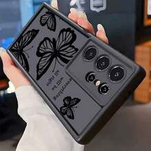 Shockproof Phone Case With Inspirational Butterfly Graphic, Compatible With IPhone, Honor - 5 - 查看 4