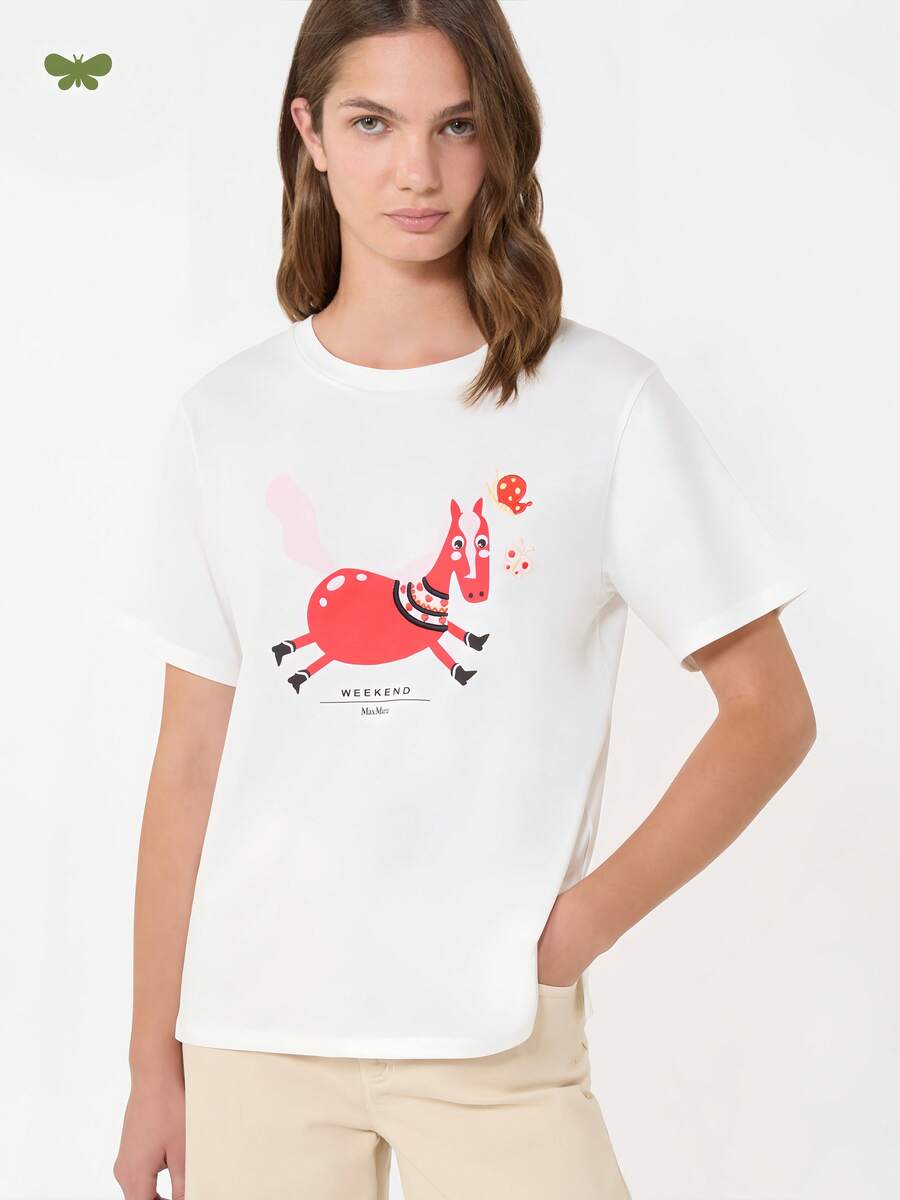 Women T-Shirts - White - View 1