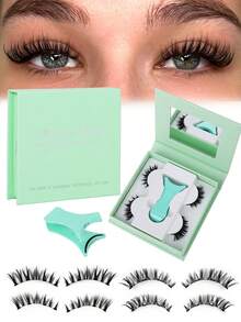 3D Magnetic Eyelashes – Easy To Apply, Reusable & Waterproof, Natural Look For Daily Wear, Parties & Festivals - View 9