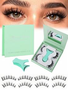 3D Magnetic Eyelashes – Easy To Apply, Reusable & Waterproof, Natural Look For Daily Wear, Parties & Festivals - View 8