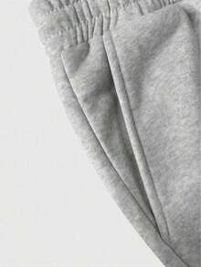 Pantalón de chándal de pierna recta con estampado de estilo gótico, corte holgado, unisex, ropa casual de calle, ropa deportiva cómoda, pantalón de chándal, pantalón casual, pantalón deportivo - Negro - Ver 8
