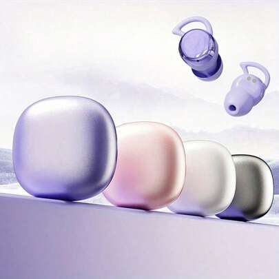 2026 New Macaron True Wireless In-Ear Earbuds TWS Mini Comfortable Pain-Free Wear Sleep Earphones Couple Style HIFI Dolby Bass Stereo Low-Latency Gaming Headphones HD Call Smart Touch Control Compatible With Android & IOS Christmas Gift
