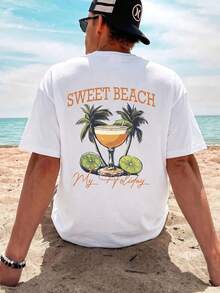 Men T-Shirts - White - View 5