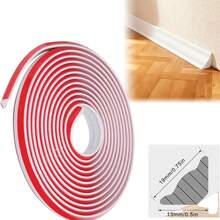 1pc 2m/3 Meters/5m Elastic Triangle Baseboard Gap Filler, Self-Adhesive Triangle Decorative Strip, Flexible Decorative Filler Strip, Formed Peelable Decorative Strip, PVC Sealing Triangle Decorative Strip, Easy Installation Indoor Edge Protection - A - View 15