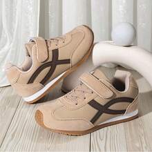 Kids Sports Shoes, Lightweight Breathable Boys And Girls Athletic Sneakers - Khaki - View 5