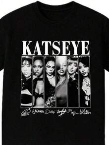 Women T-Shirts - Black - View 1