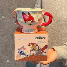 Disney Stitch Collaboration Ceramic Mug, Cute Couple Water Cup, High-Quality Coffee Cup, Birthday Gift - Multicolor - View 11