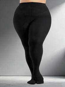 Multiple Colors Velvet Tights/Stockings - Plus Size High Stretch Warm Tights, Versatile Sexy For Winter Christmas, Family Parties, Formal W - Multicolor - View 13