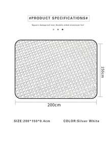 Outdoor Windproof Sunshade Canopy - Easy To Set Up Beach Sunshade For Summer Vacation And Picnic - Sky Blue - View 10