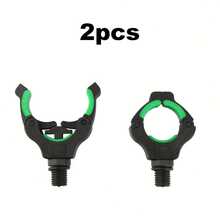 1pc/2pcs/3pcs/4pcs/5pcs Green Magnetic Nylon Fishing Rod Holder, European Style Fishing Accessories, Suitable For Various Rod Holders - Green - View 8