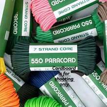 A Bundle Of 31 Meters Of High-Strength Paracord, Seven-Core 4MM 550LBS Polyester Rope, Outdoor Equipment Rope, Camping Tent Rope, Cargo Lashing Rope, Can Be Used For Tool Anti-Slip Winding, DIY Braided Rope, Clothesline, Multi-Color Strong And Durable Multi-Purpose Rope - Multicolor - View 4