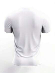 1ª Camiseta Impresa Feliz Día del Padre, Camiseta para Hombre, Camiseta de Verano Casual de Manga Corta TVBK - Blanco - Ver 2