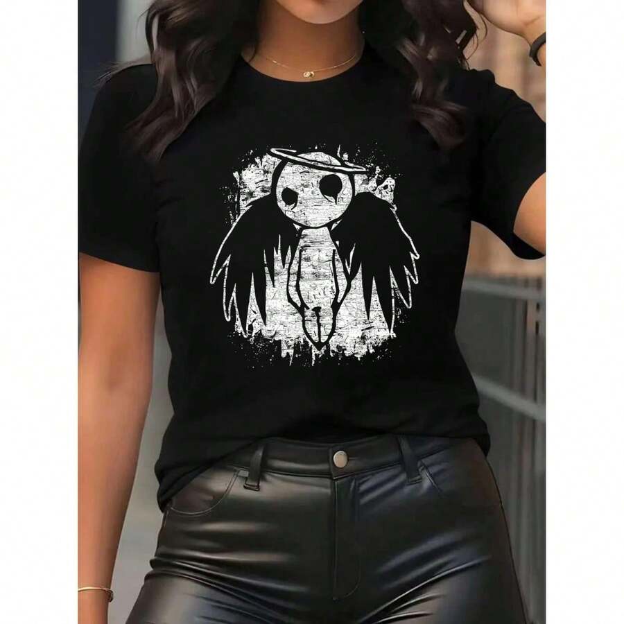Women T-Shirts - Black - View 1