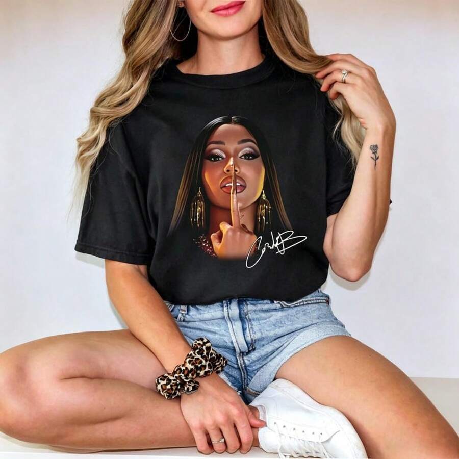 Women T-Shirts - Black - View 1