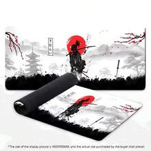 Mousepad Prajurit Samurai Aksesori Komputer Gamer Alas Meja Keyboard Hitam Mousepad Perusahaan Aksesori Meja Laptop Gaming Pengguna PC Esports - View 8