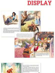 1 Box Set Of 8 Children's English Grimm's Fairy Tale Story Books, Ideal Gift Choice With 8 Different Classic Fairy Tale Story Books - Multicolor - View 8