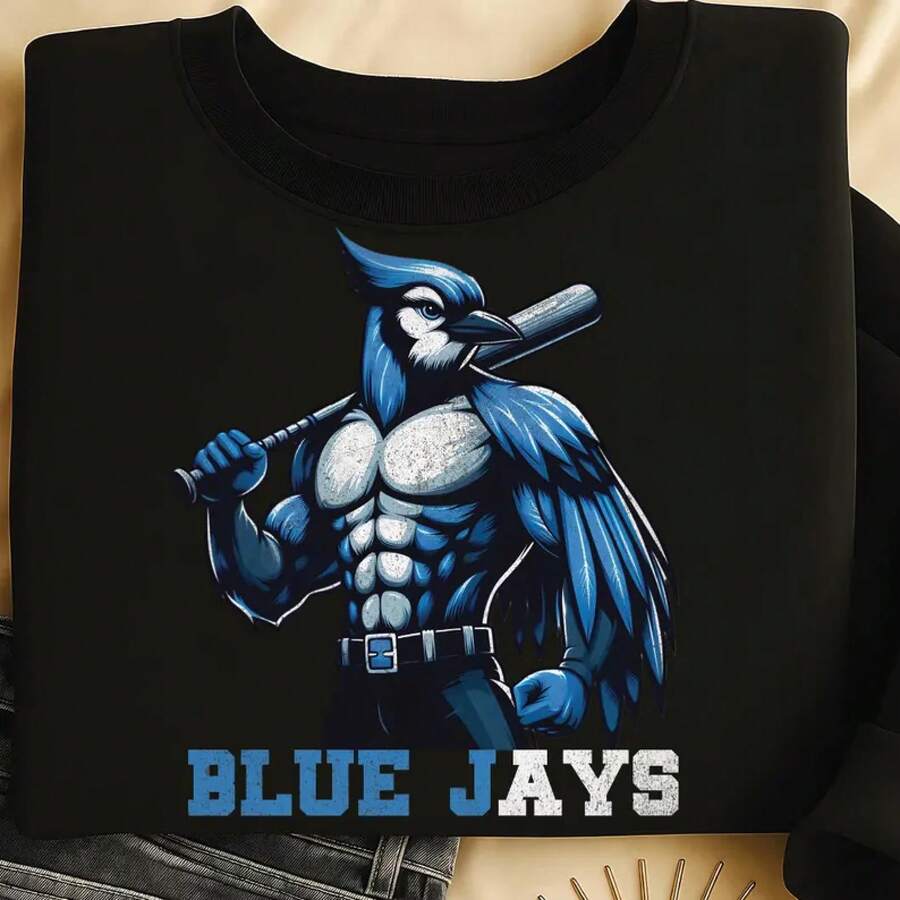 Blue Jays PNG | Descarga Instantánea - Negro - Ver 1