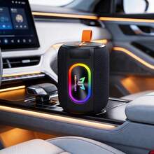 Portable 5.4GHz Bluetooth Speaker With RGB Lighting, Powerful Sound, USB, TF Card Slot, FM Radio, And TWS Battery. - MD-B07 - 查看 3