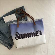 Bolso de mano moderno y versátil para mujer, estilo casual elegante con un toque de alta gama, bolso de hombro estiloso ideal para ir de compras, nuevo bolso de playa con borlas de gran capacidad 2026, bolso de hombro para mujer, bolso casual popular para mujer este año. - Rosa - Ver 9