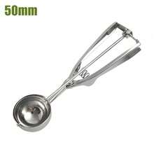 3pcs Ice Cream Scoops Set, Premium Cookie Scoop, Small/Medium/Large Stainless Steel Scoops, Professional Ice Cream Scoop With Trigger Release, For Baking, Cookies, Fruits And Ice Cream - Silver - View 10