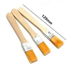 3pcs Wooden Brush Computer Motherboard Dust Removal Keyboard Cleaning Mobile Phone Maintenance Tool Paint Brush Cleaning Brush - A - View 7